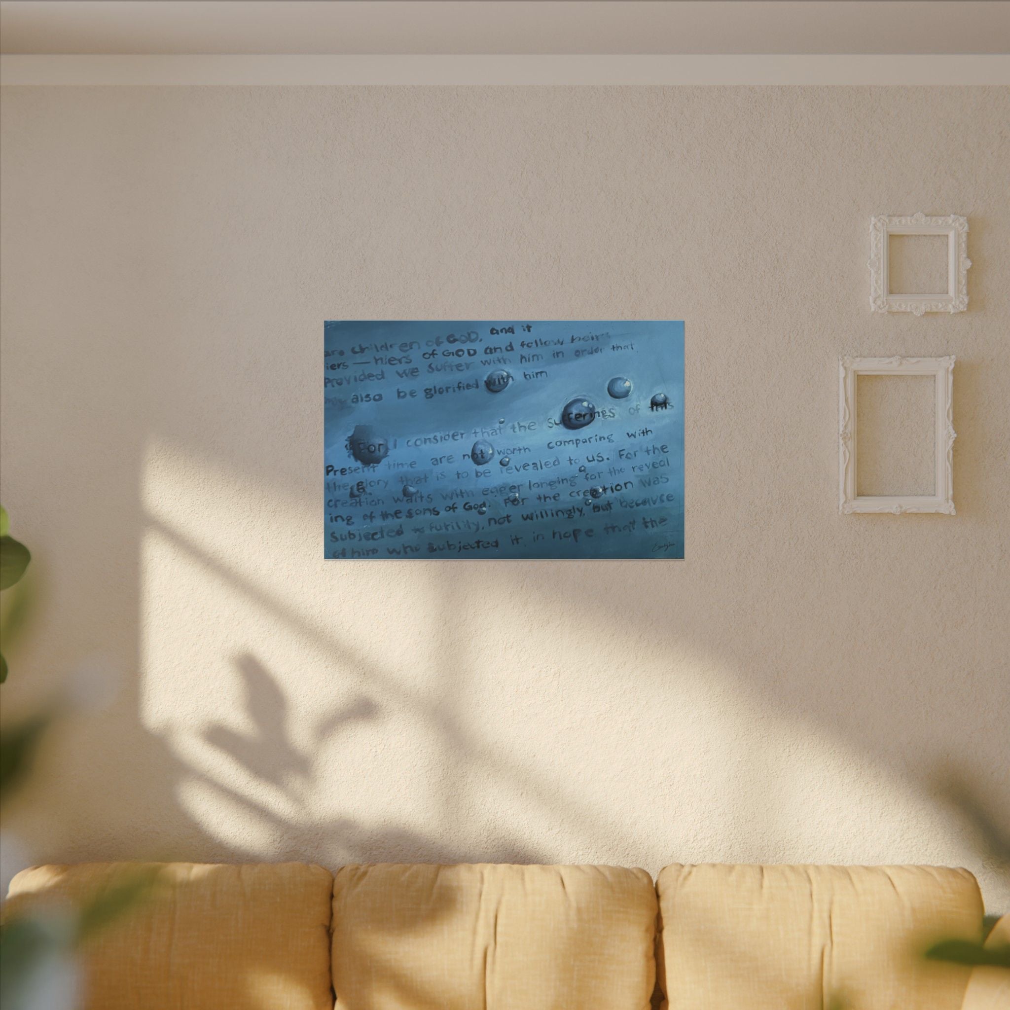 Romans 8:18 Canvas Print
