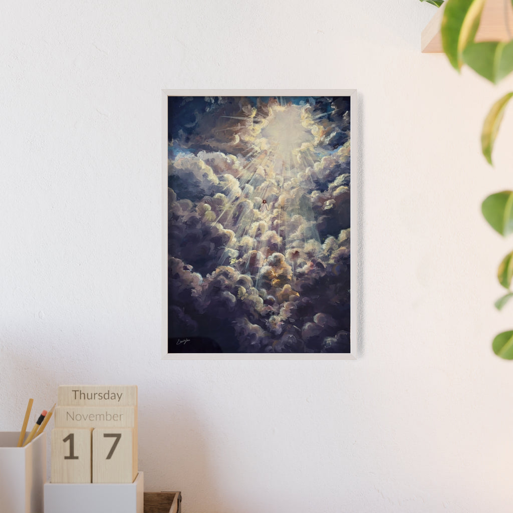 Revelation 1:7 Framed Print