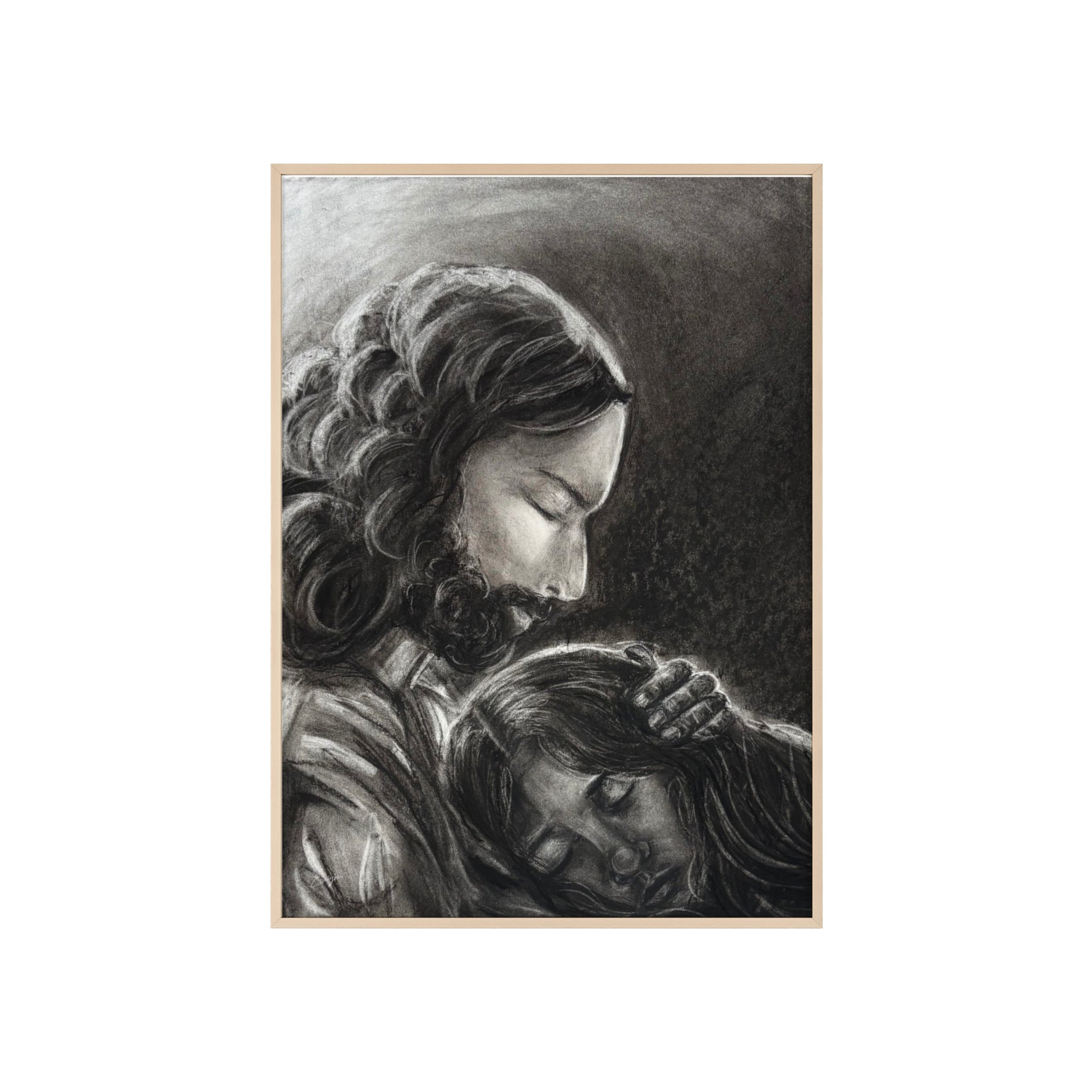2 Samuel 22:2-3 Framed Poster Print