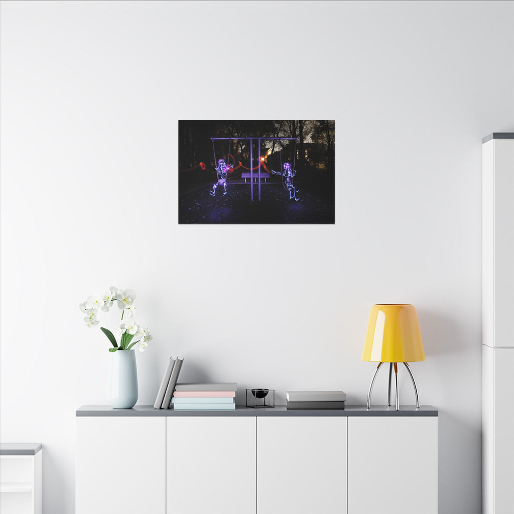 When We Were Young Canvas Print