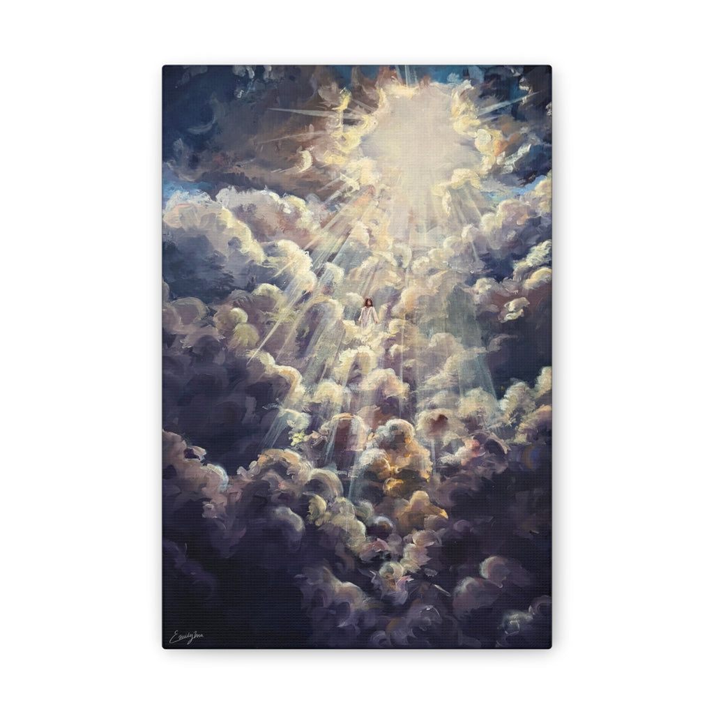 Revelations 1:7 Canvas Print