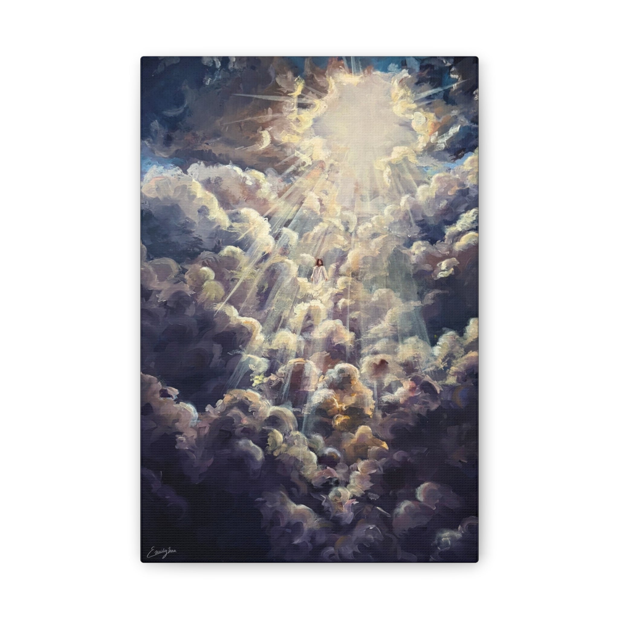 Revelations 1:7 Canvas Print