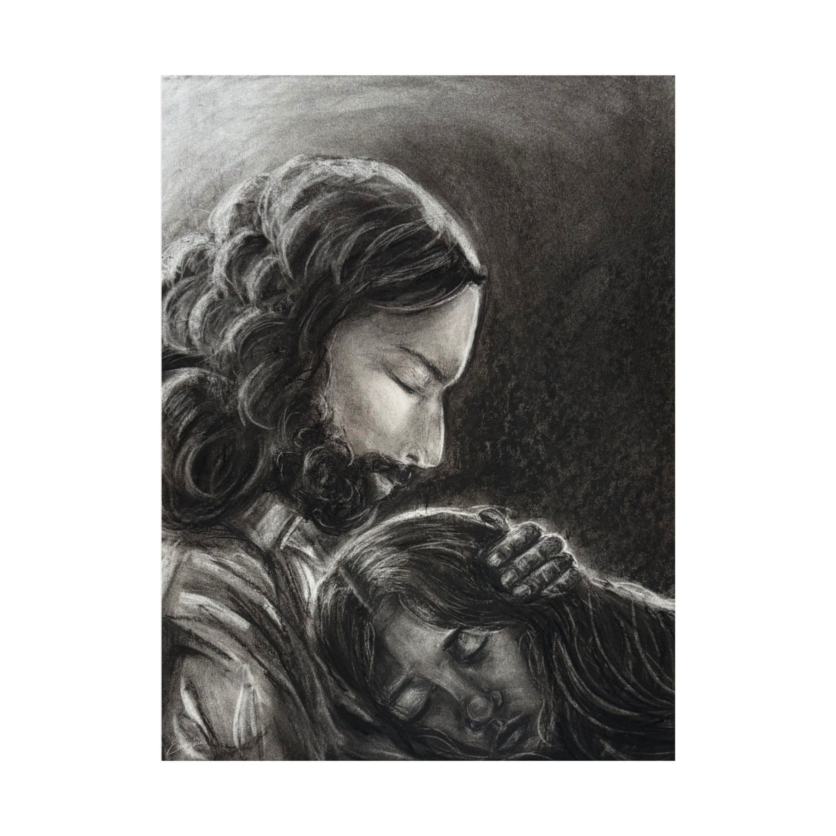 2 Samuel 22:2-3 Matte Paper Print
