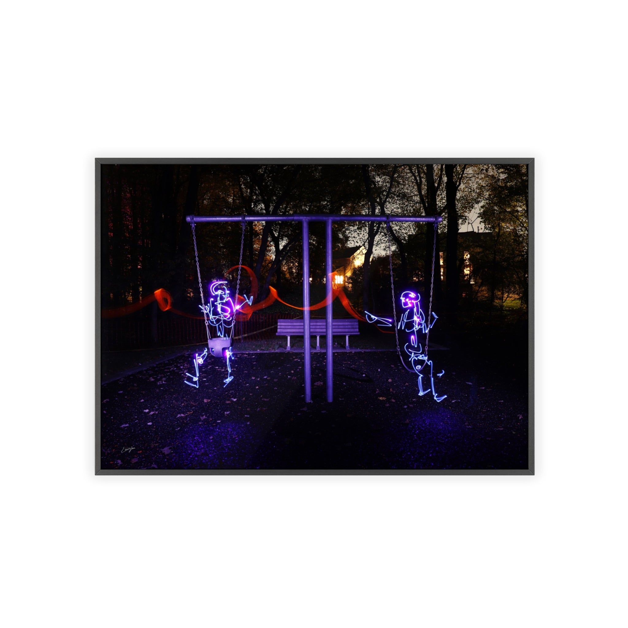 When We Were Young Framed Print