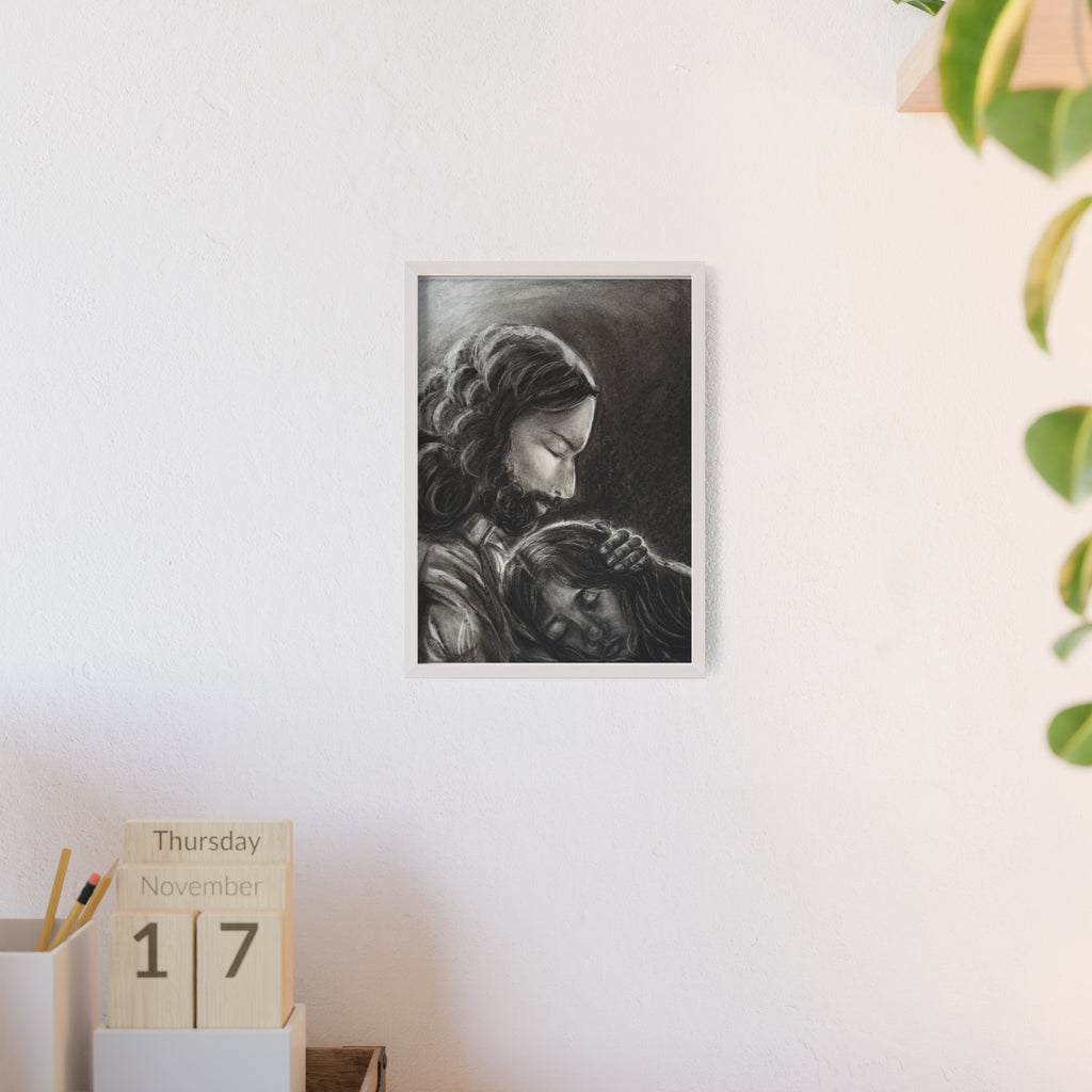 2 Samuel 22:2-3 Framed Poster Print