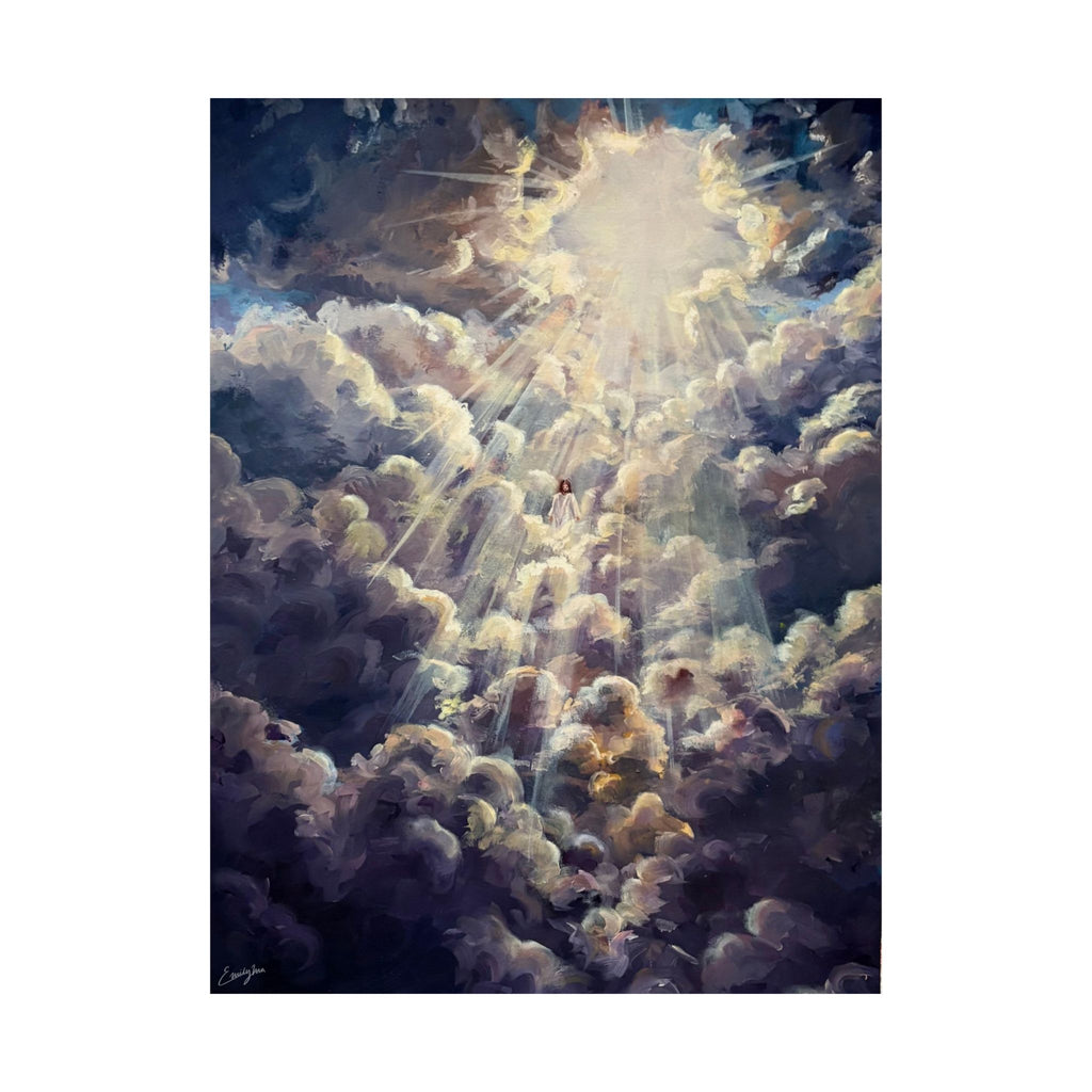 Revelations 1:7 Matte Paper Print