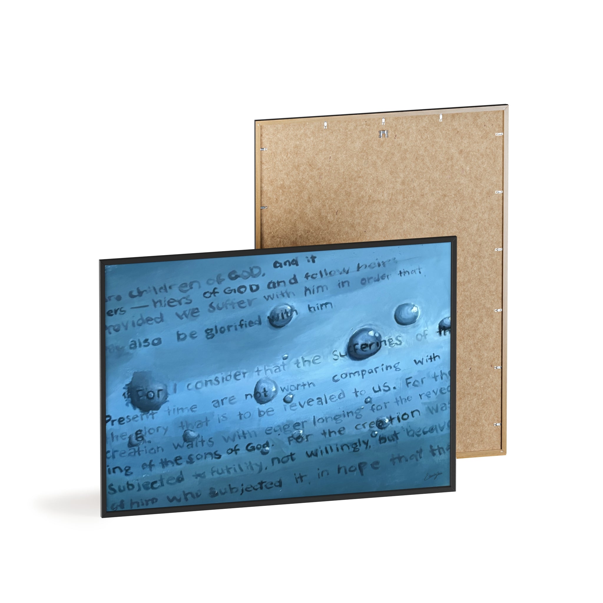 Romans 8:18 Framed Print