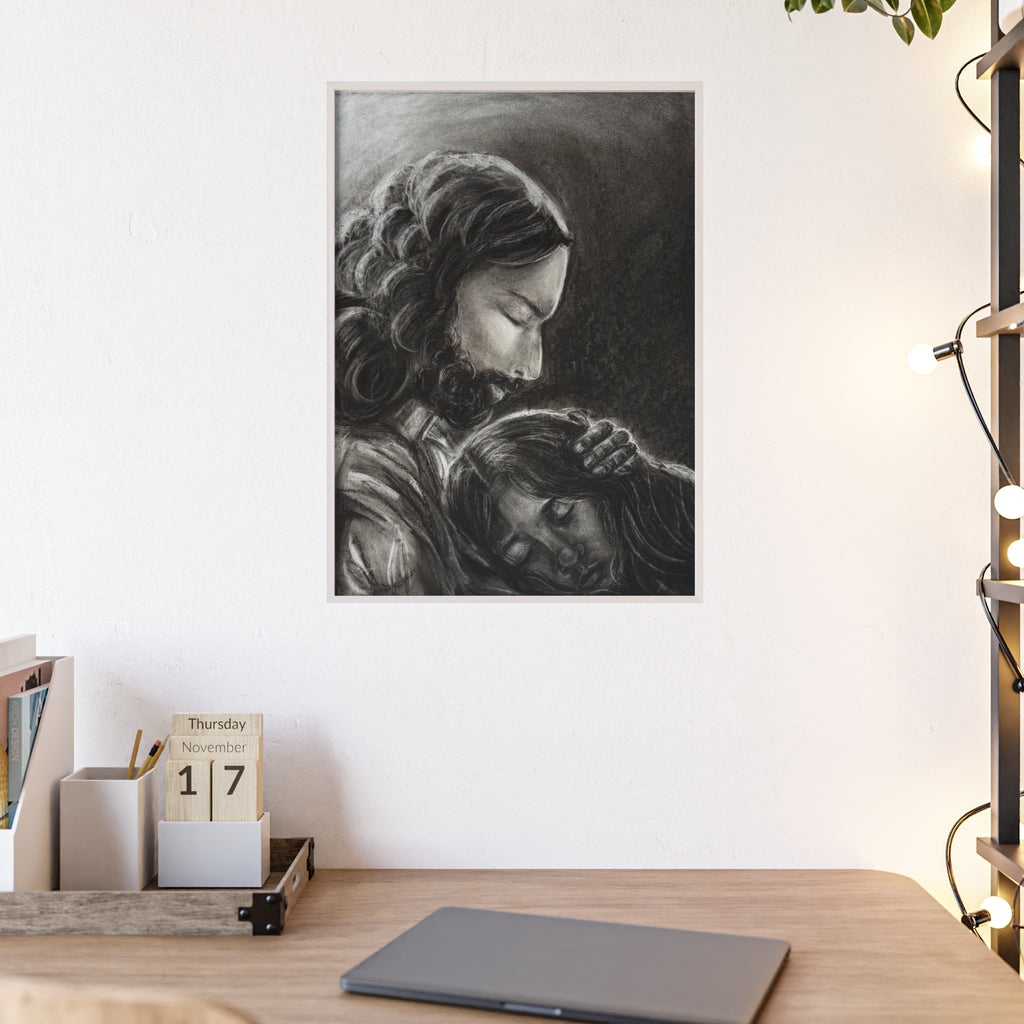 2 Samuel 22:2-3 Framed Poster Print