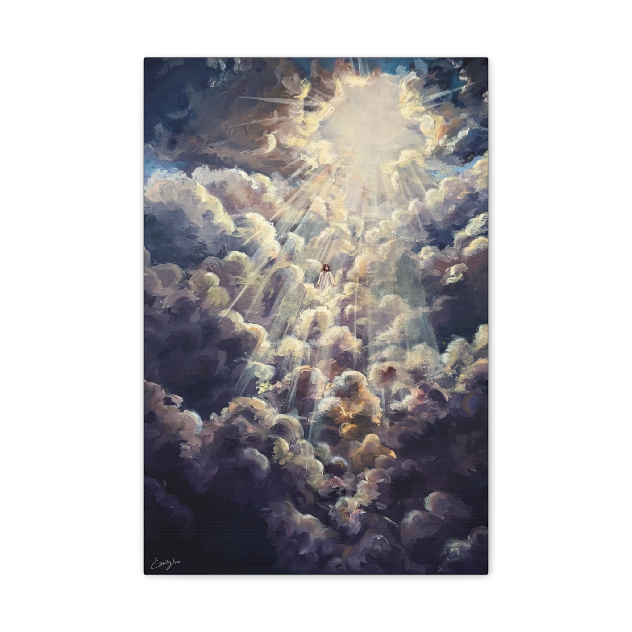 Revelations 1:7 Canvas Print