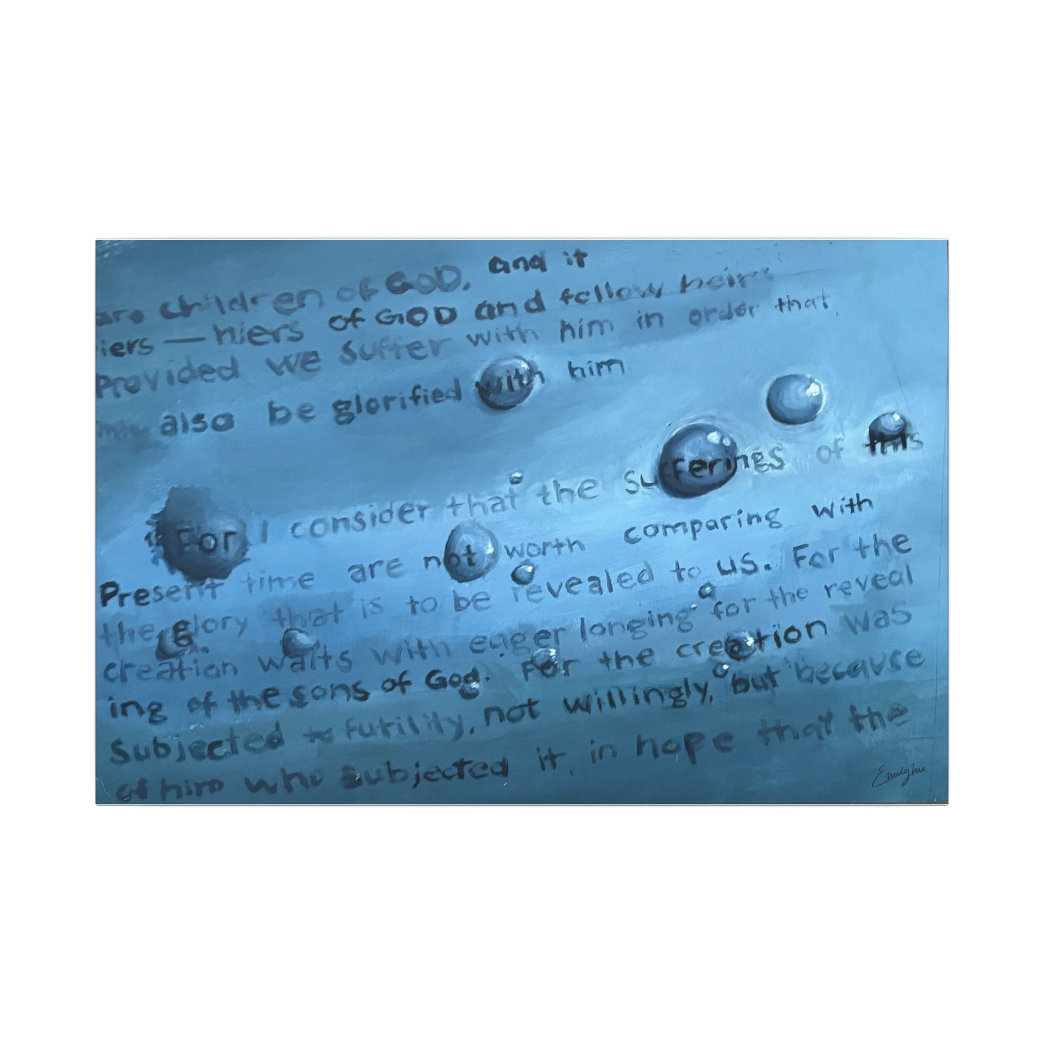 Romans 8:18 Canvas Print