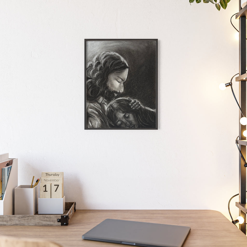 2 Samuel 22:2-3 Framed Poster Print