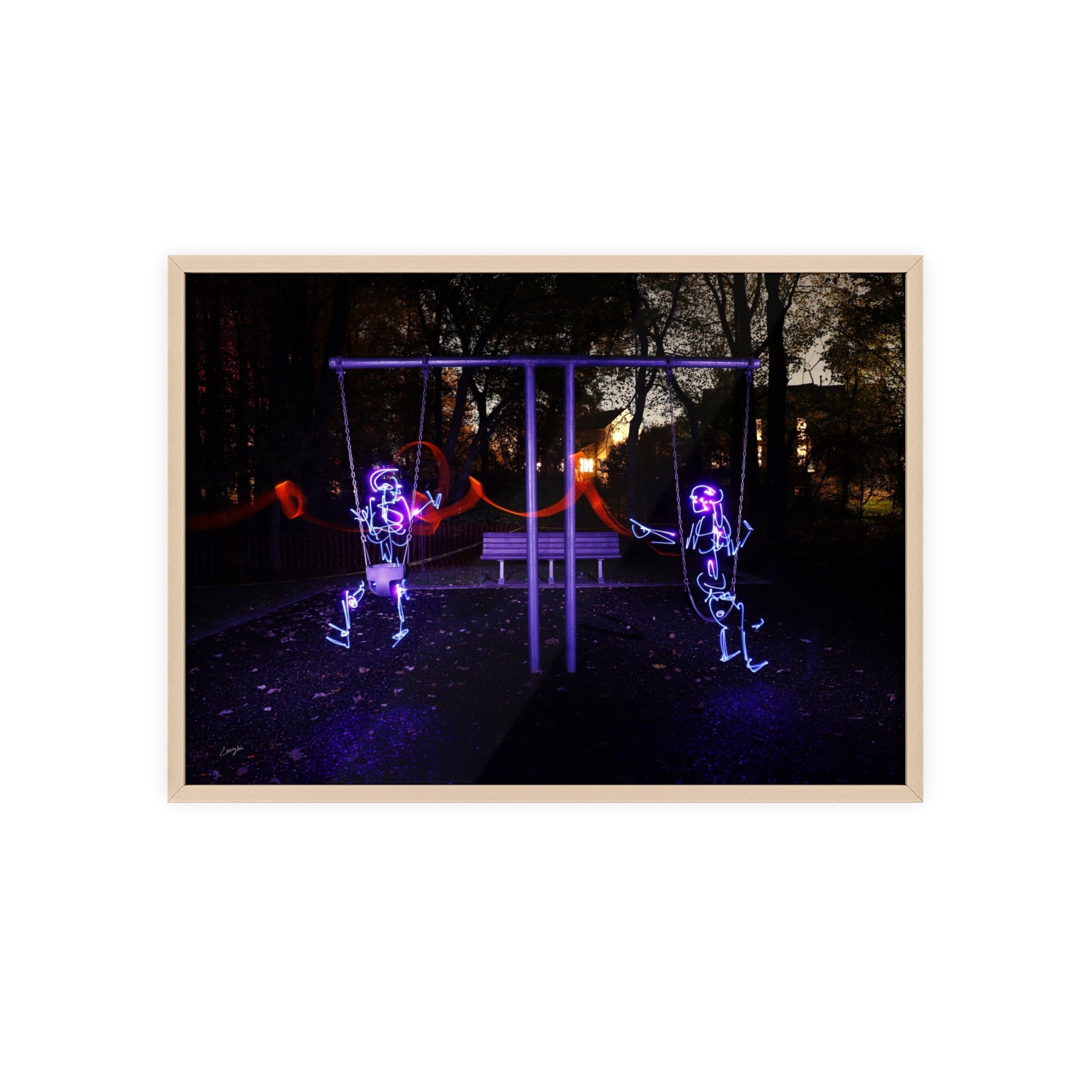 When We Were Young Framed Print