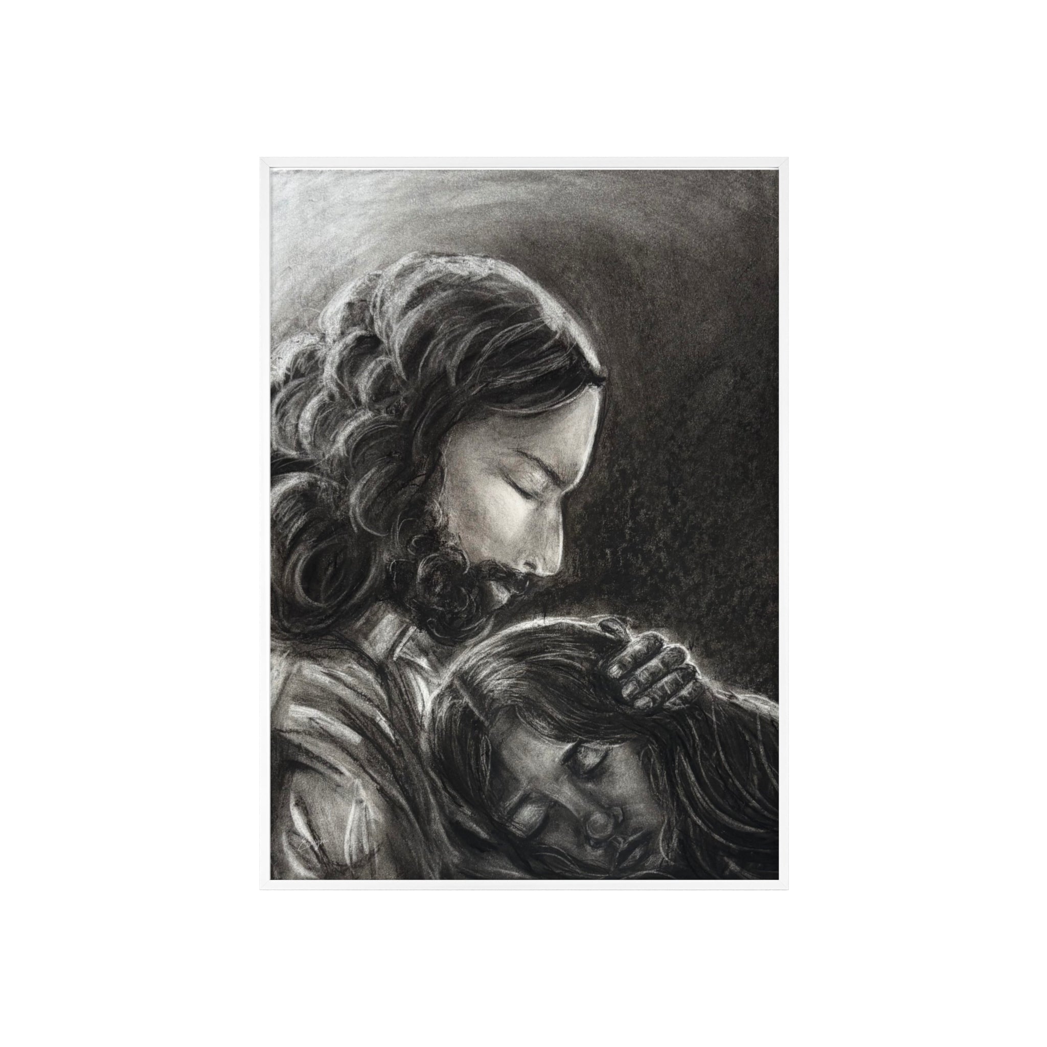 2 Samuel 22:2-3 Framed Poster Print