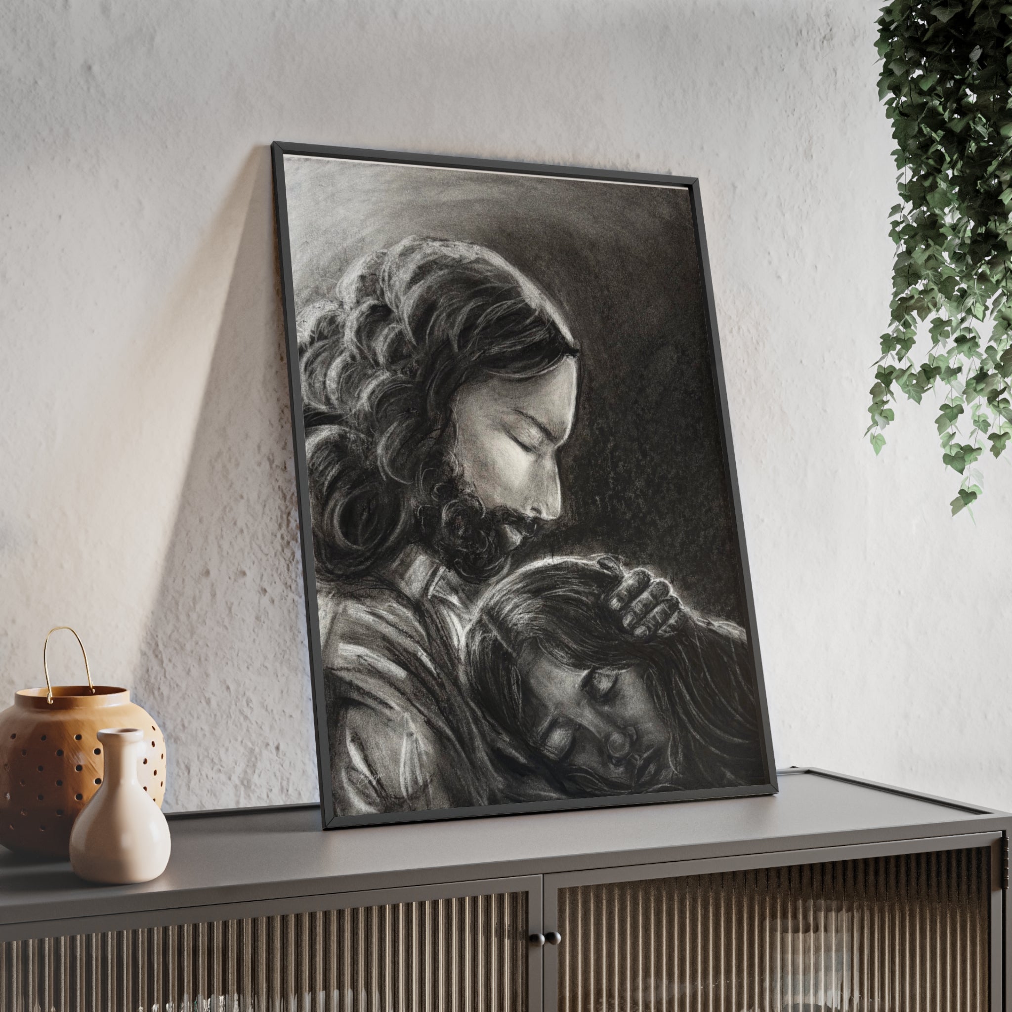 2 Samuel 22:2-3 Framed Poster Print