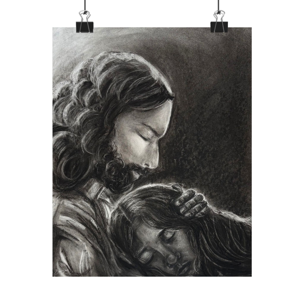2 Samuel 22:2-3 Matte Paper Print