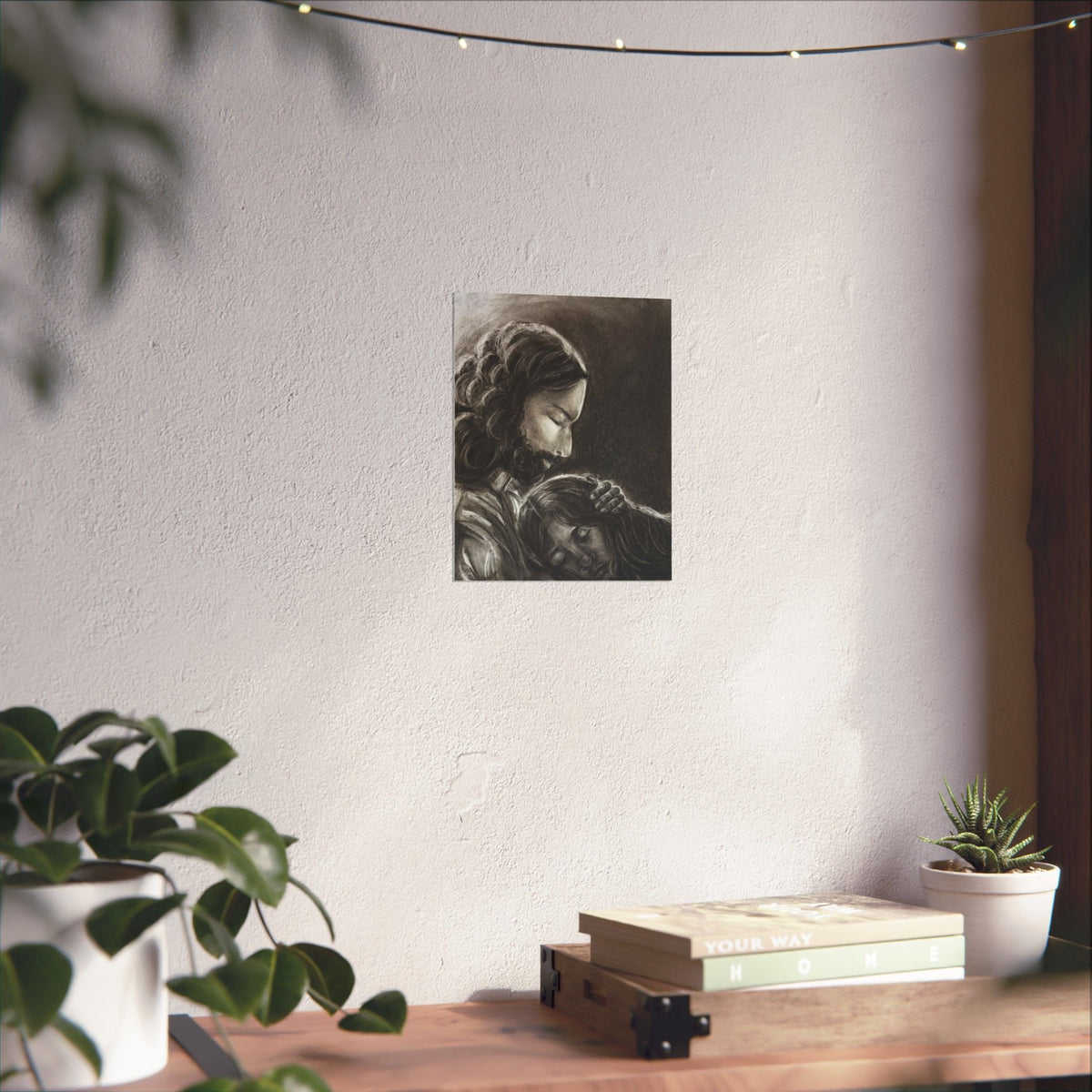 2 Samuel 22:2-3 Matte Paper Print