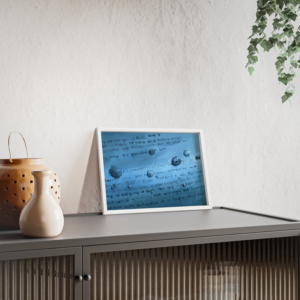 Romans 8:18 Framed Print