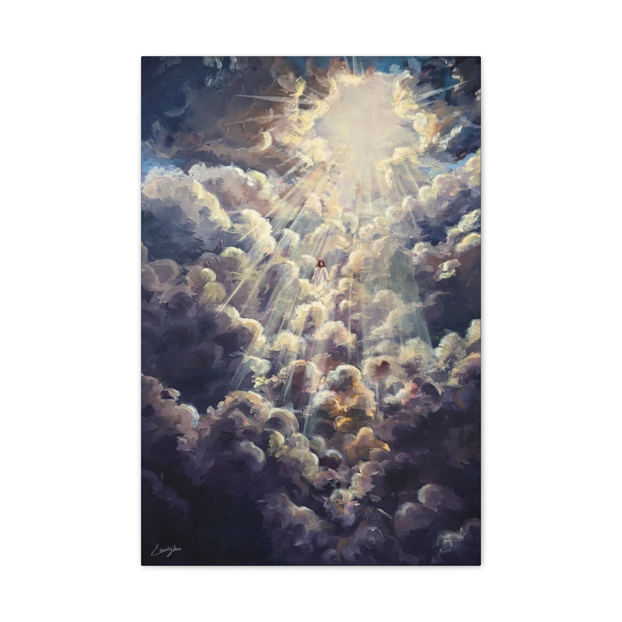 Revelations 1:7 Canvas Print