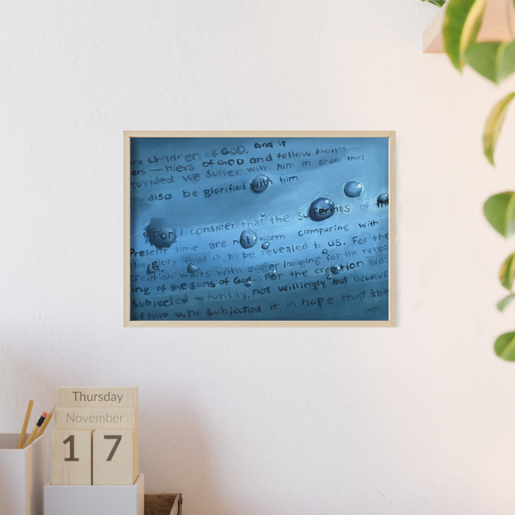 Romans 8:18 Framed Print