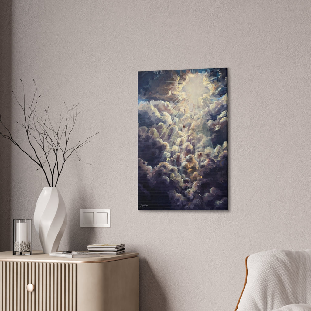 Revelations 1:7 Canvas Print