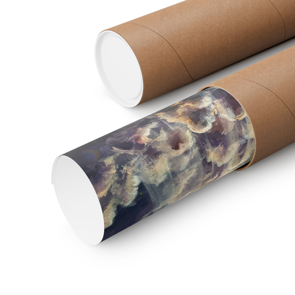 Revelations 1:7 Matte Paper Print