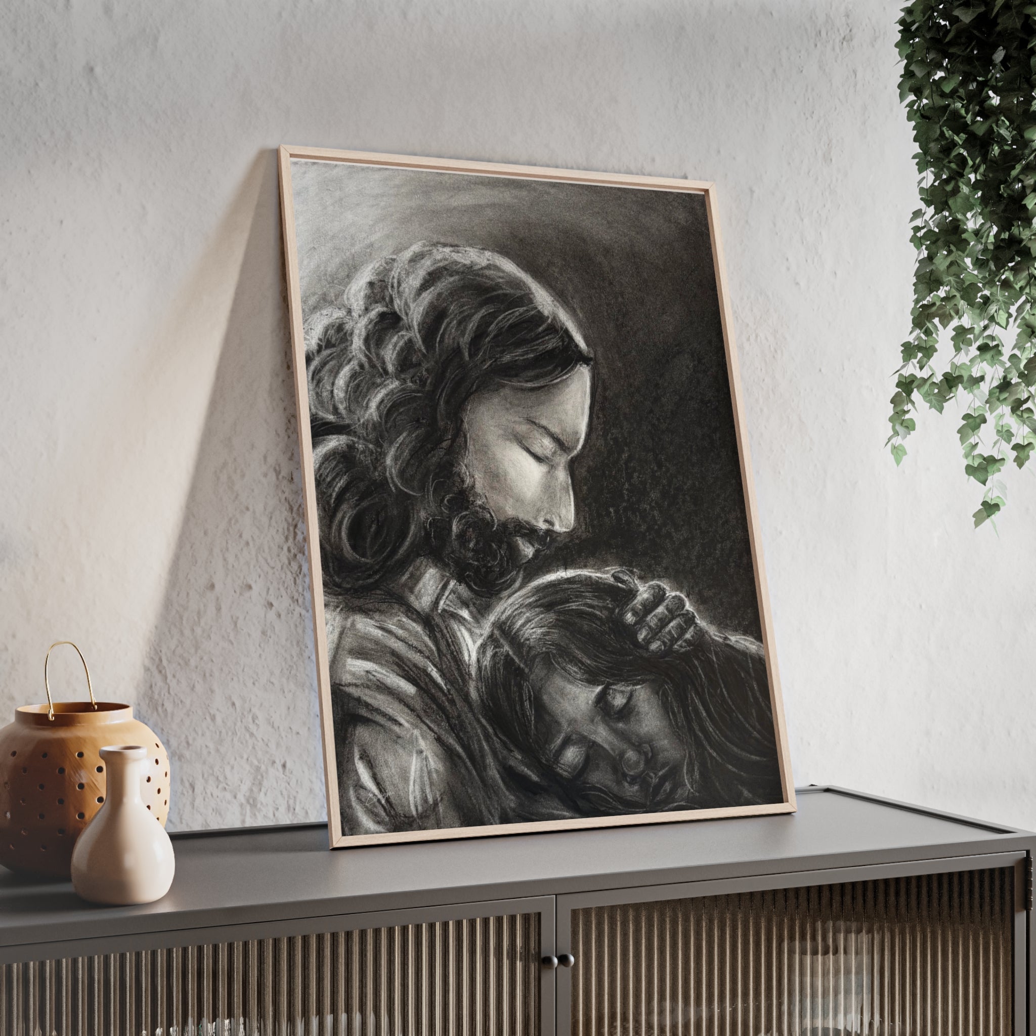 2 Samuel 22:2-3 Framed Poster Print