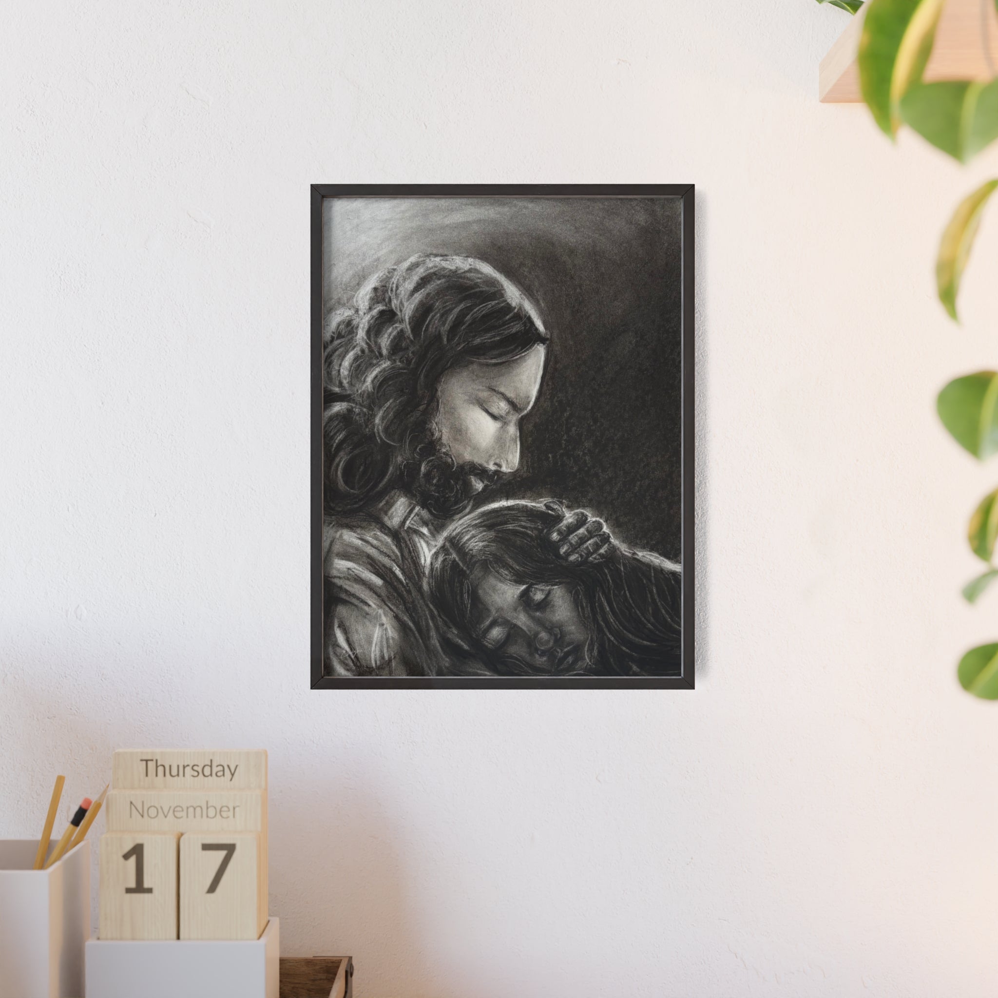 2 Samuel 22:2-3 Framed Poster Print
