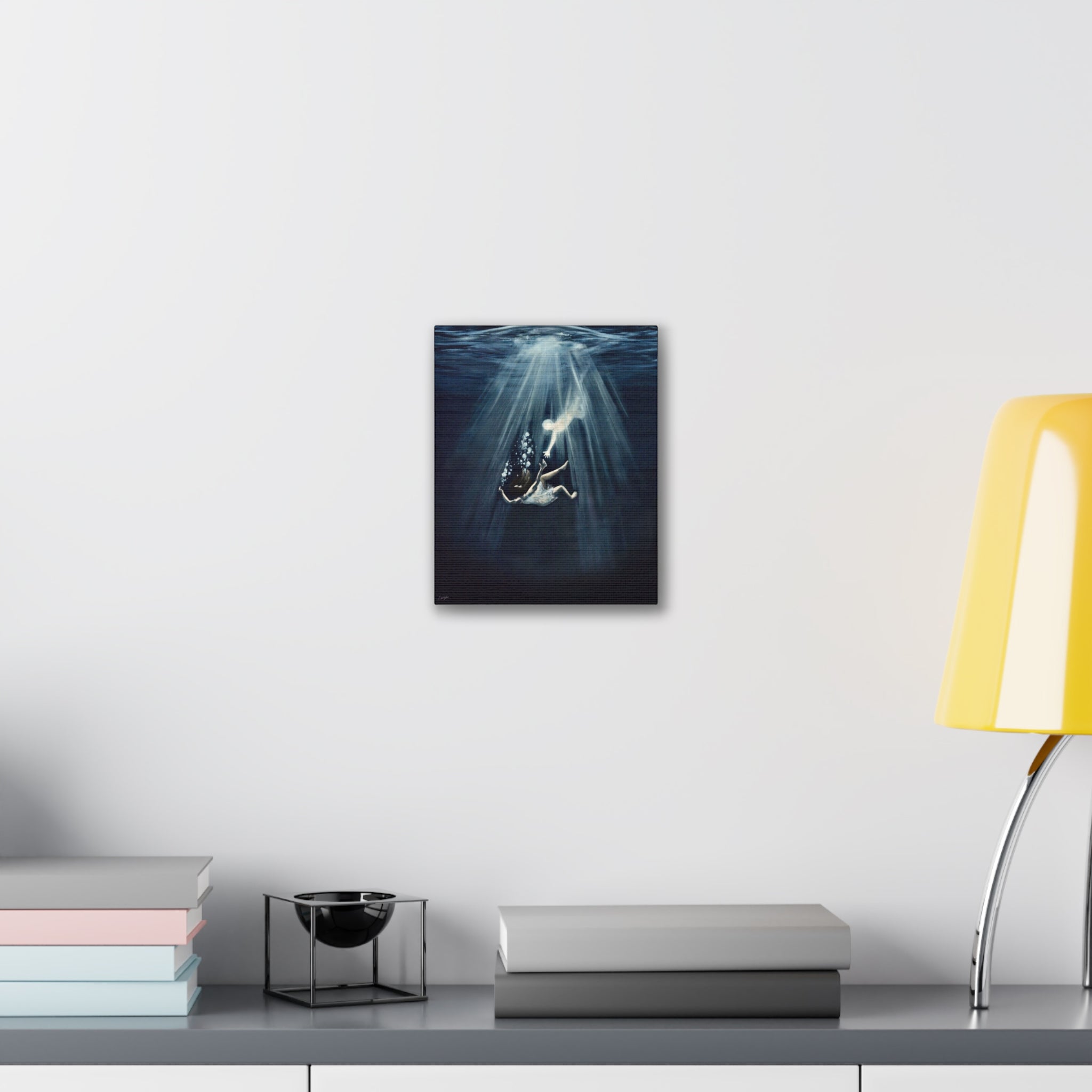 Isaiah 43:2 Canvas Print