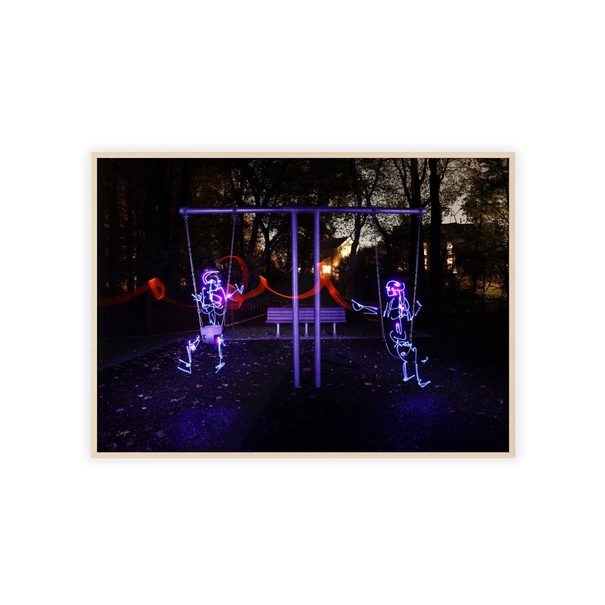 When We Were Young Framed Print