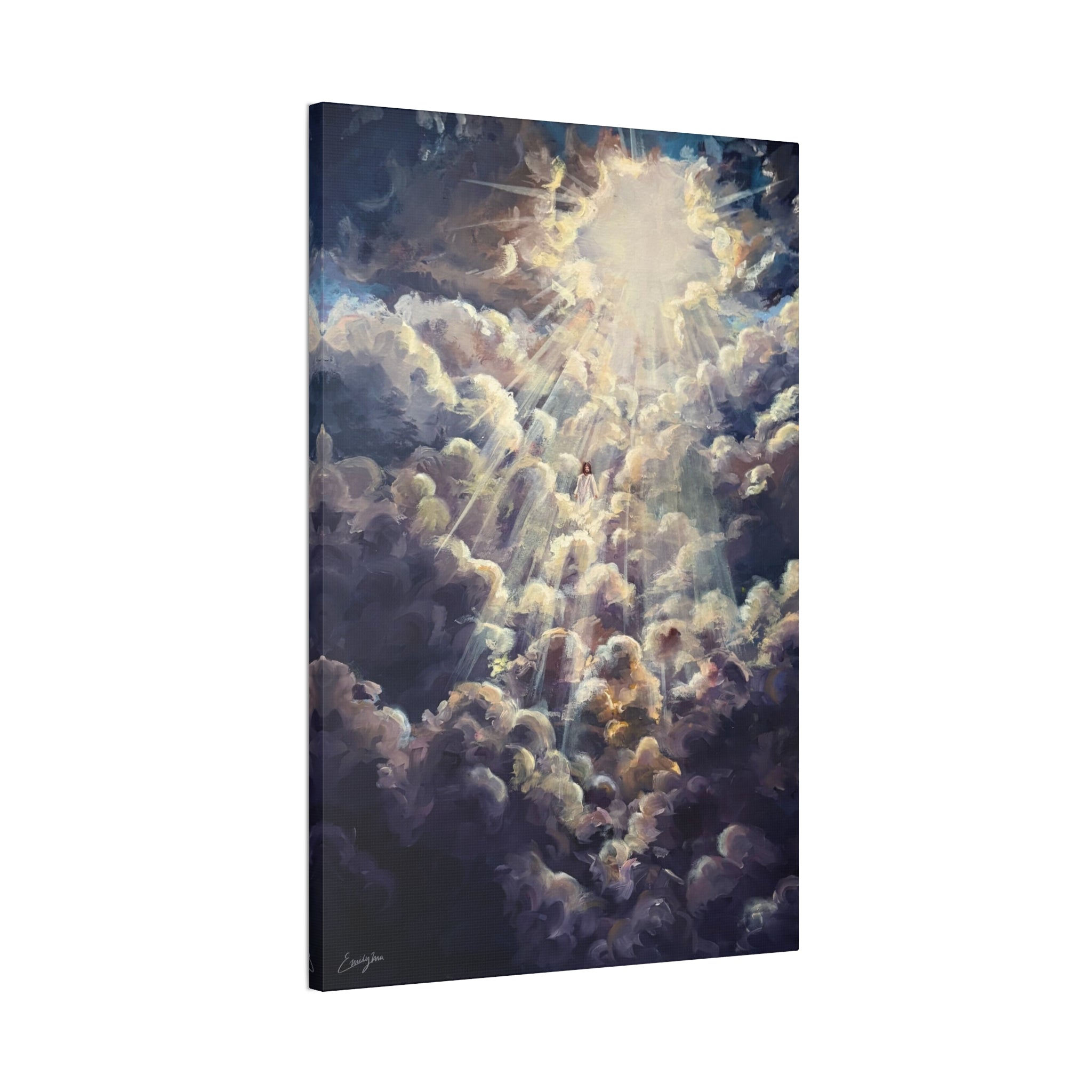 Revelations 1:7 Canvas Print