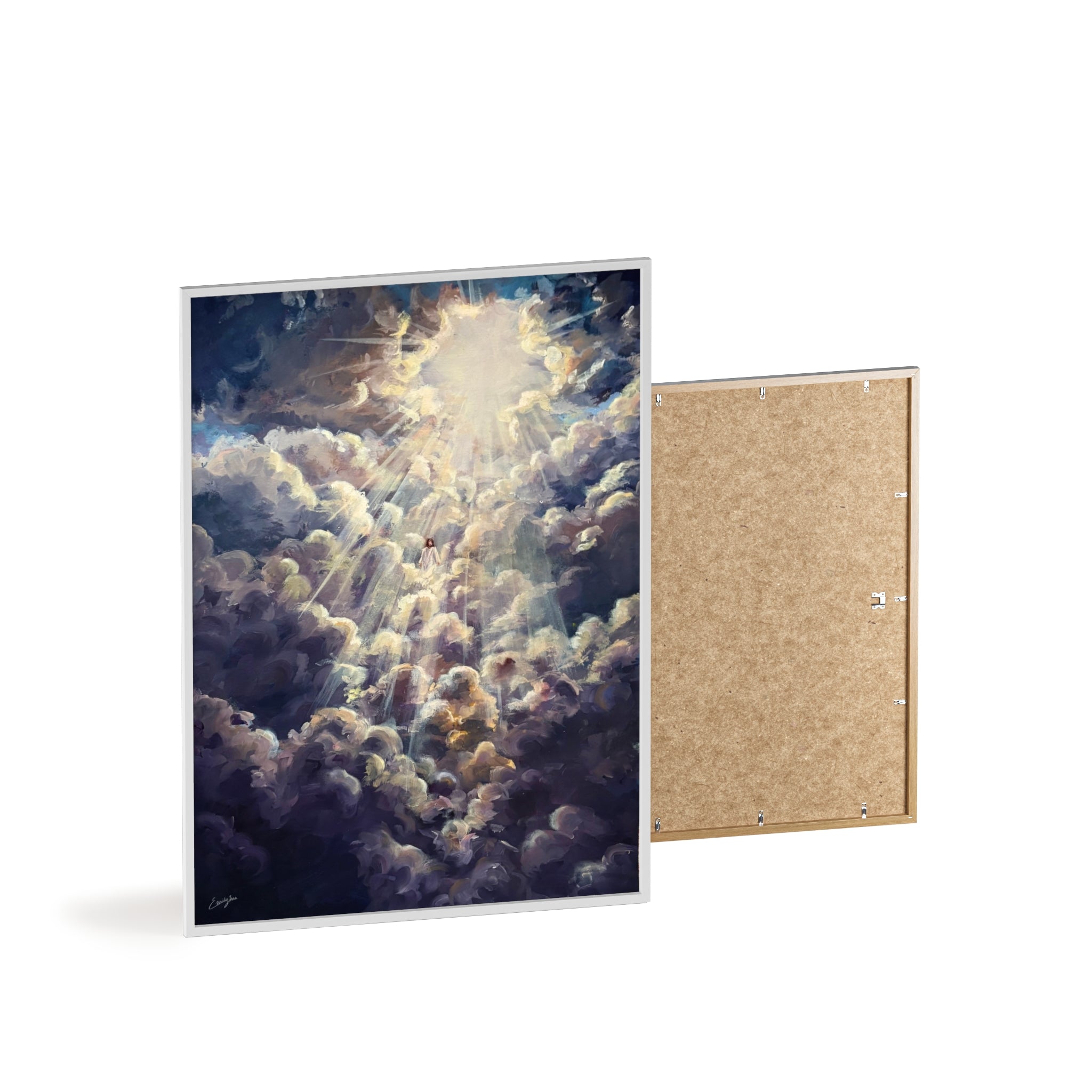 Revelation 1:7 Framed Print