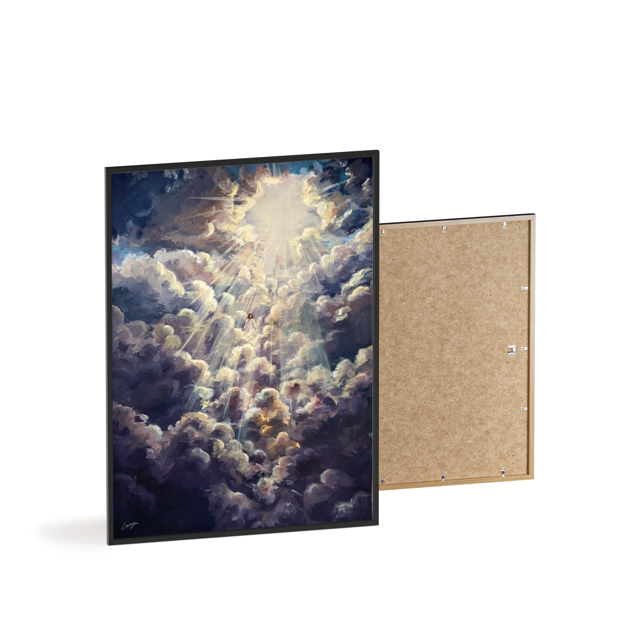 Revelation 1:7 Framed Print