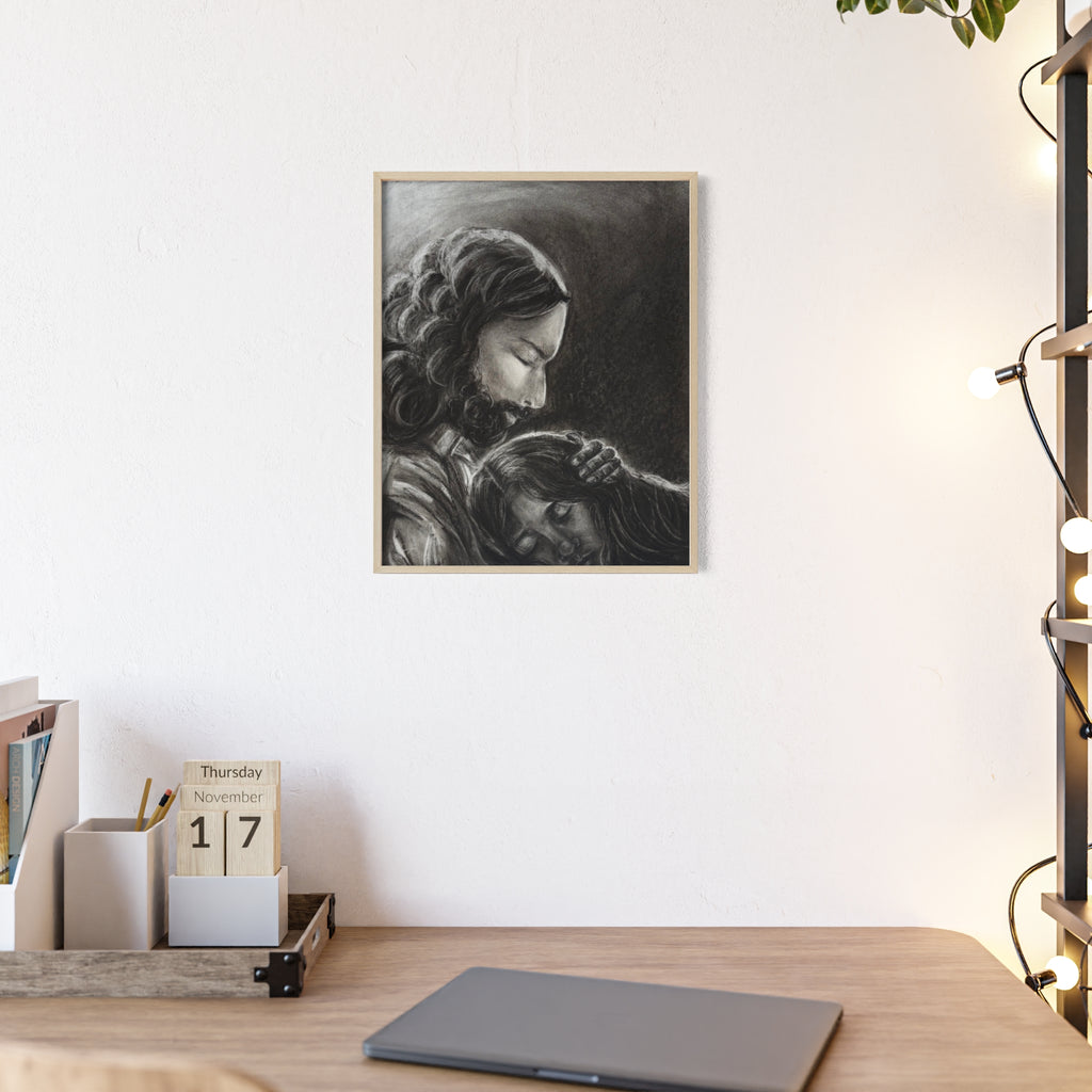 2 Samuel 22:2-3 Framed Poster Print