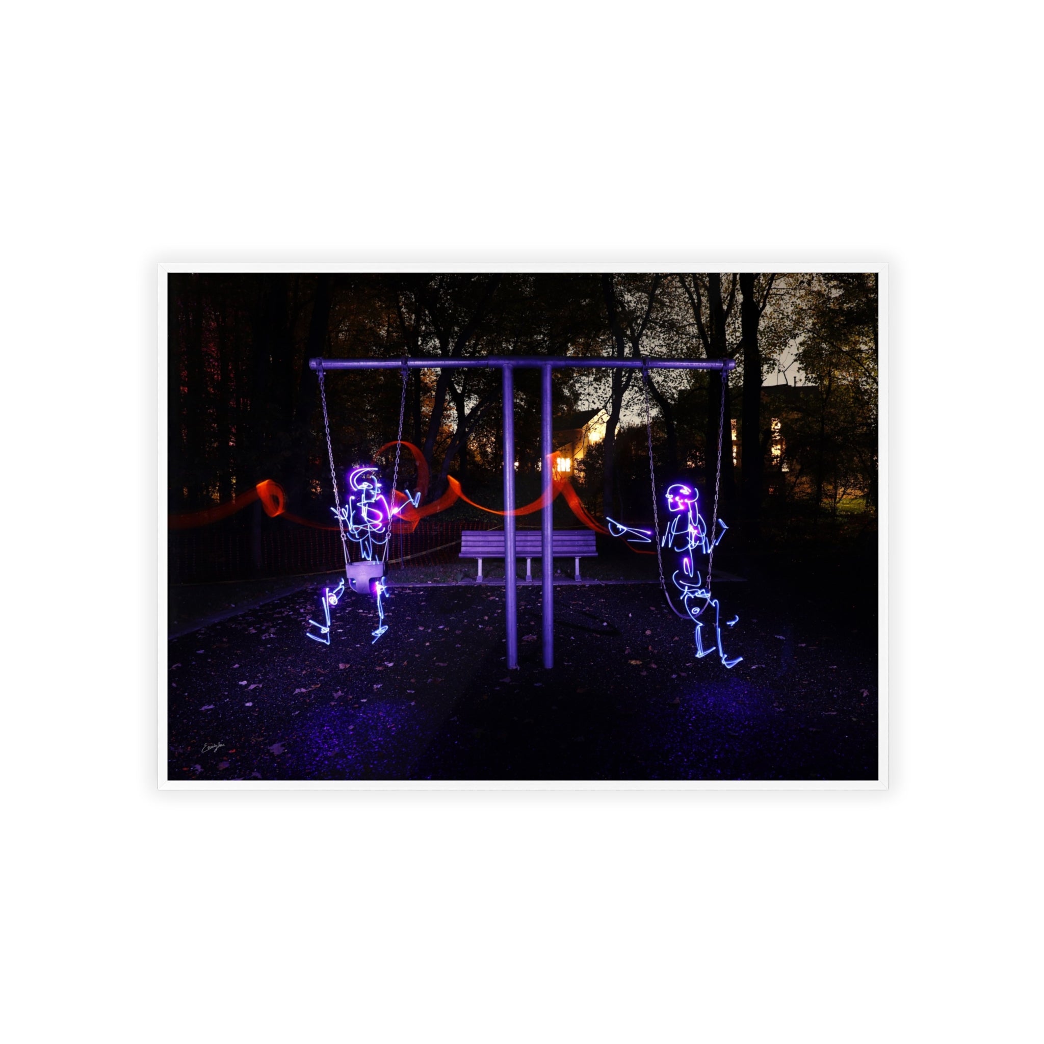 When We Were Young Framed Print