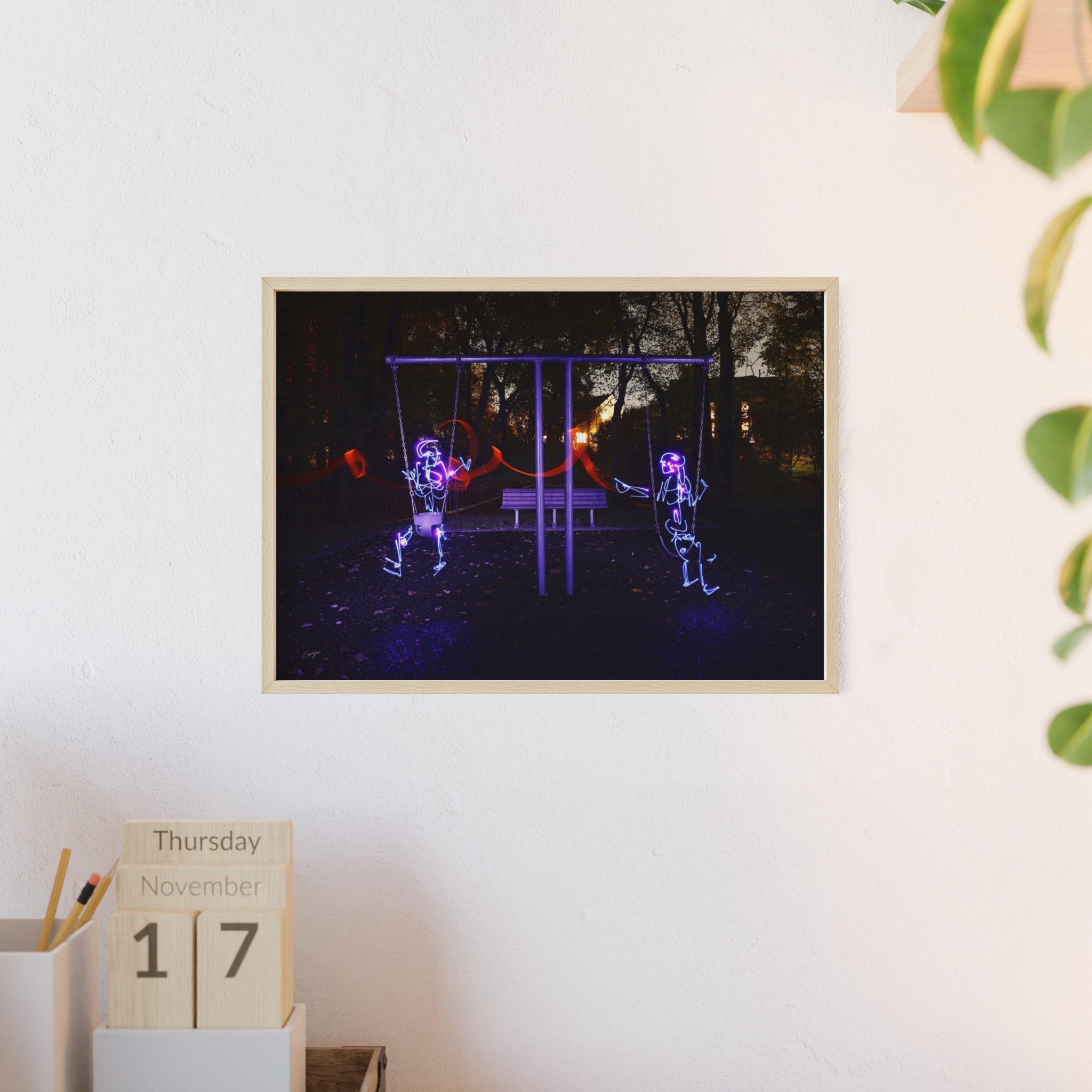 When We Were Young Framed Print