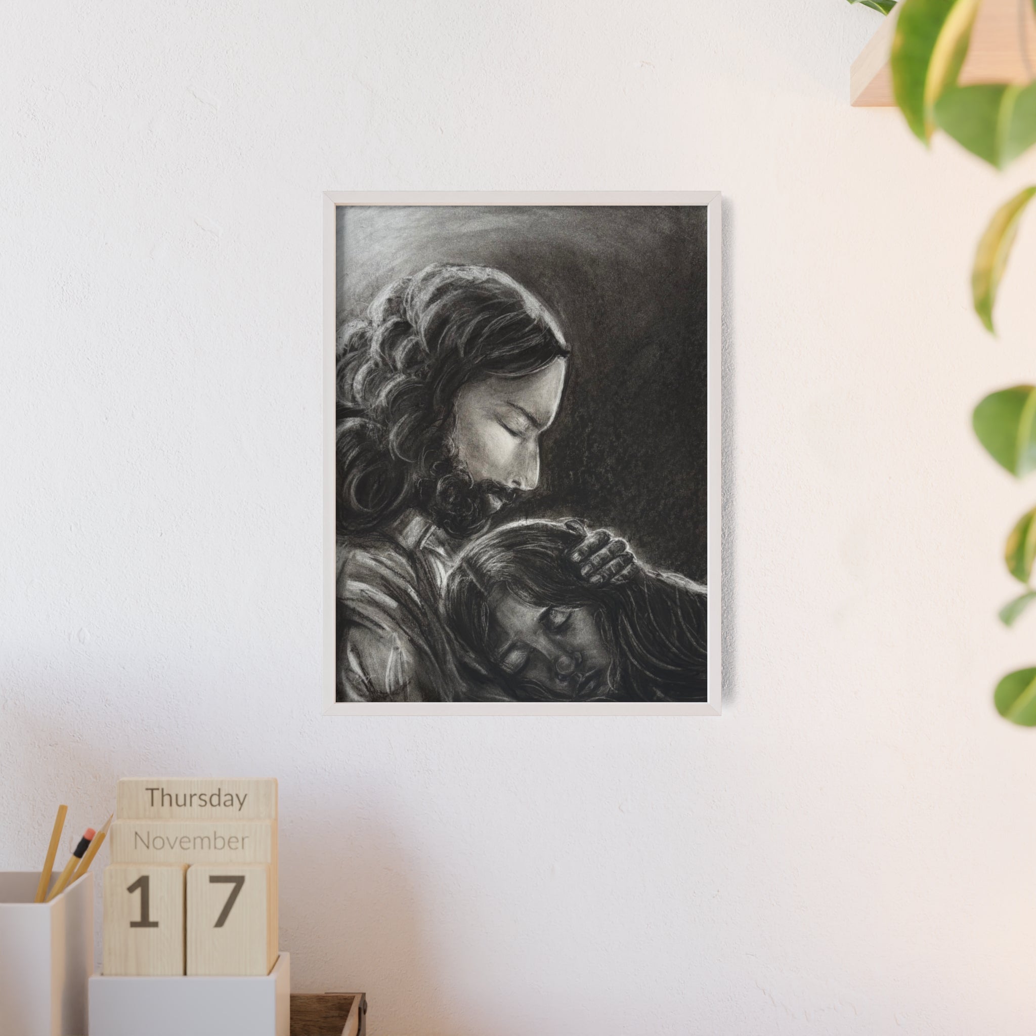 2 Samuel 22:2-3 Framed Poster Print