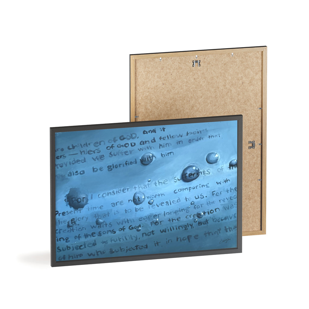 Romans 8:18 Framed Print
