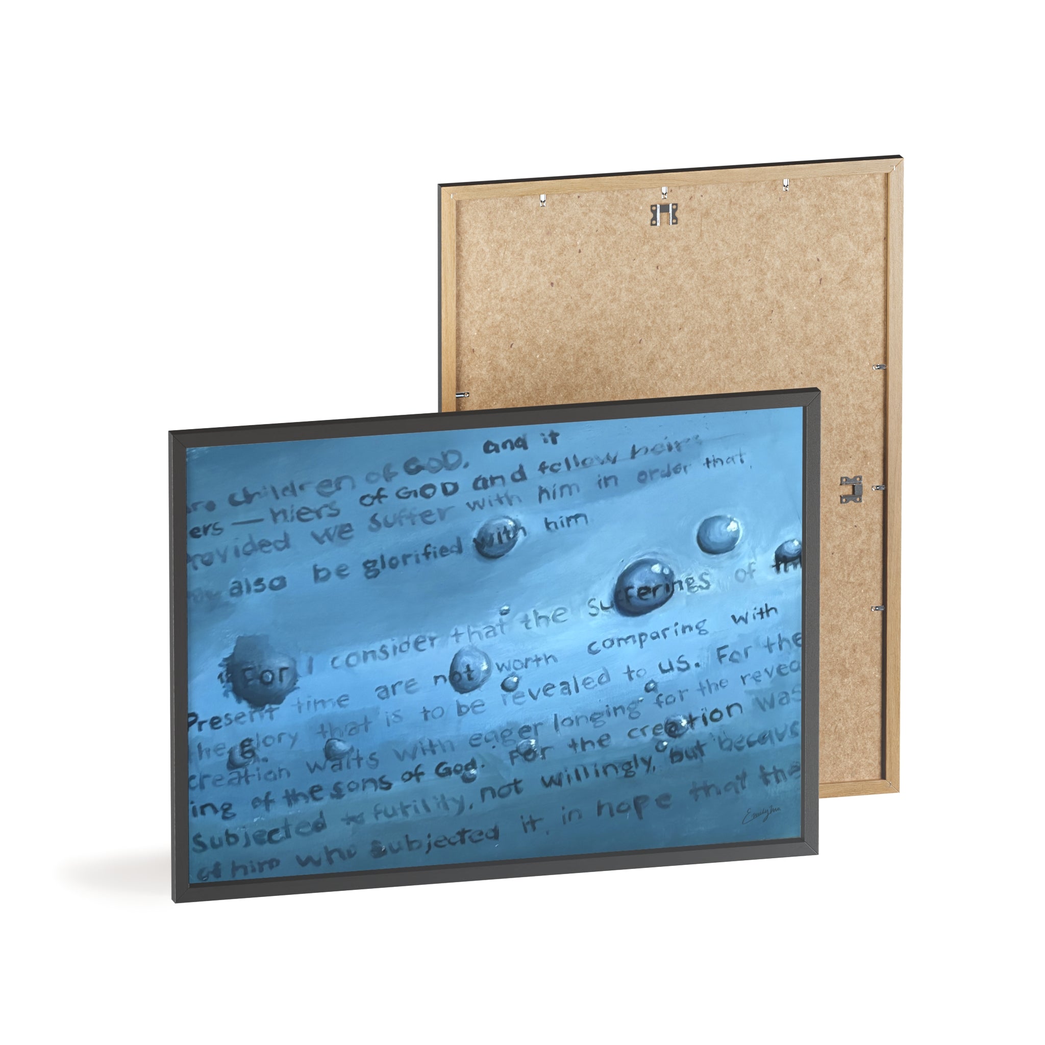 Romans 8:18 Framed Print