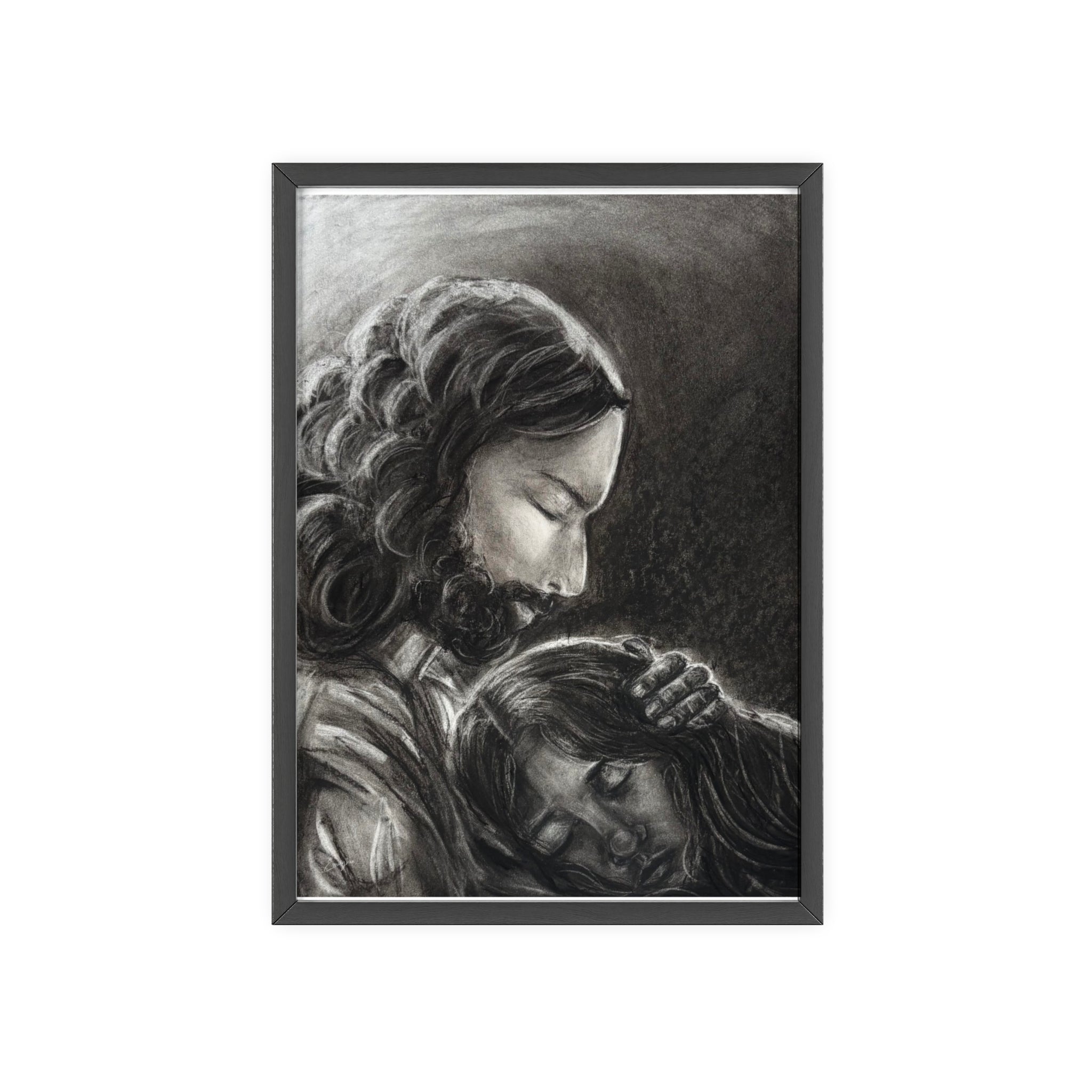 2 Samuel 22:2-3 Framed Poster Print
