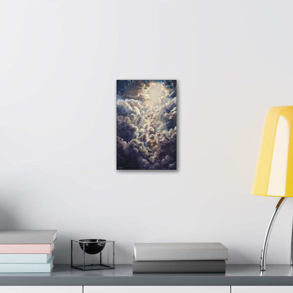 Revelations 1:7 Canvas Print